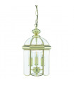 plafonnier ventilateur vintage 2 ampoules e27 max 60w brun patiné