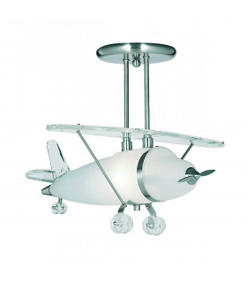 plafonnier ventilateur vintage 2 ampoules e27 max 60w brun patiné