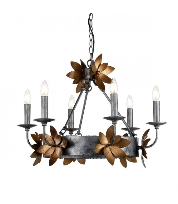 Simone 6lt Chandelier - 3