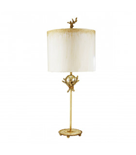 Trellis table lamp