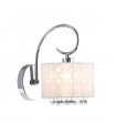 Applique murale en cristal Span Chrome
