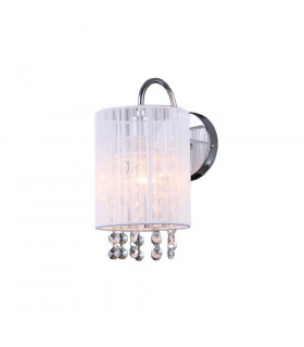 Applique murale en cristal Lana WH blanc