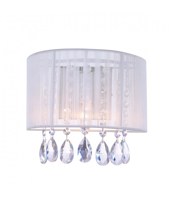 White Essence crystal wall light