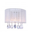 White Essence crystal wall light
