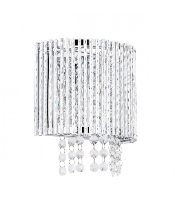 Applique murale en cristal Anabella argent