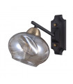 Industrial and retro wall light Bastiano Matt black