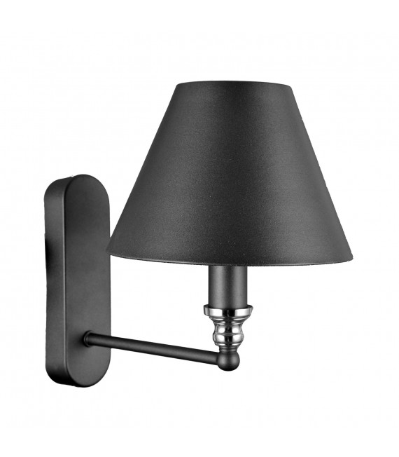 Applique industriale e retrò Banito Grigio antracite