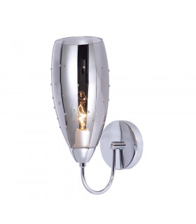 Applique murale moderne Grace Chrome
