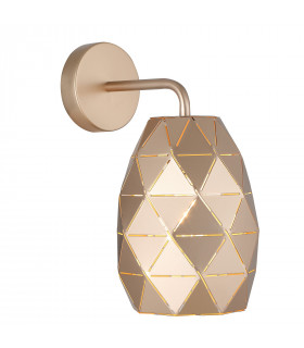 Lámpara de pared moderna Harley Champagne Gold