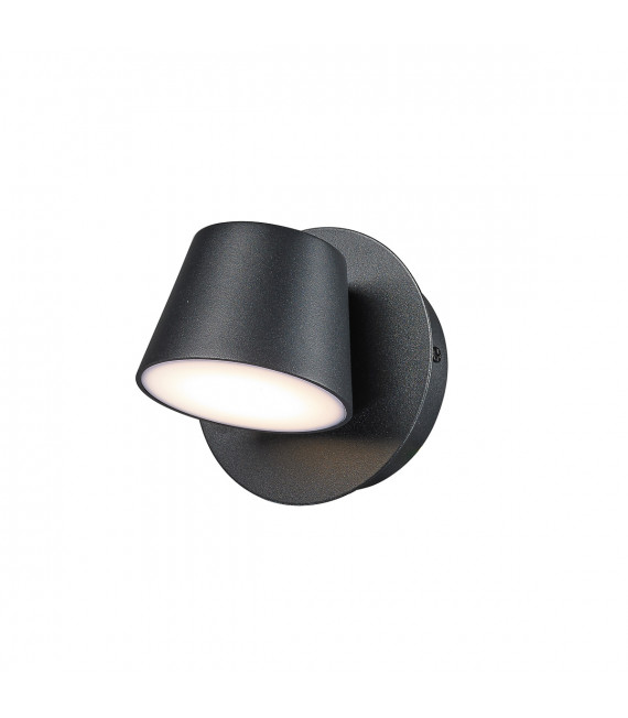 Modern wall light Kuola Black