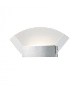Leann Modern Sandblasted Nickel Wall Sconce