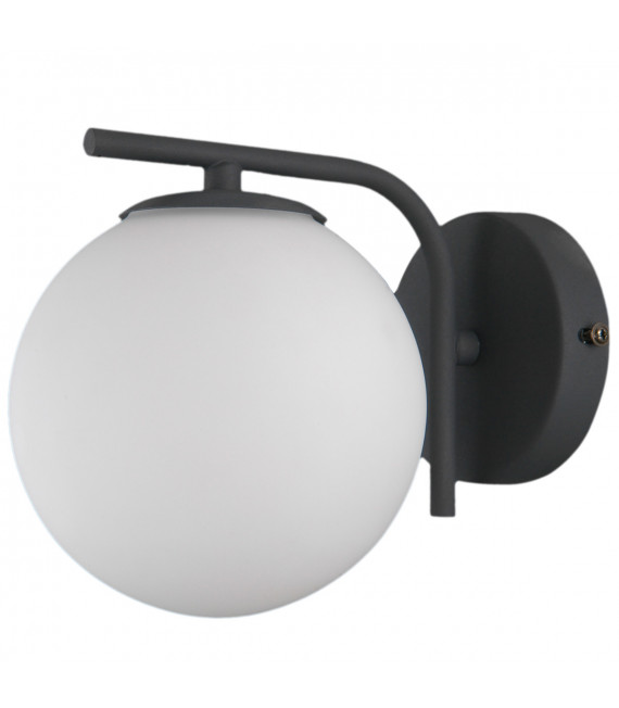 Lámpara de pared moderna Raddi Black