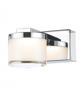 Moderne Wandleuchte Lopez Chrome