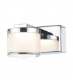 Lopez Chrome Modern Wall Light