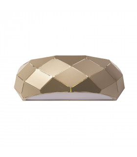 Lampada da parete moderna Harley Champagne Gold