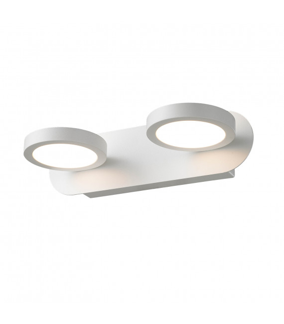 Designer wall light Kendra White sand