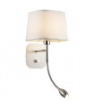 Applique murale moderne Romeo blanc
