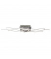 Applique murale moderne Bonita Chrome