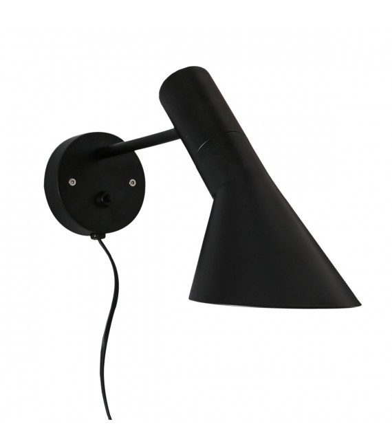 Modern wall light Volta Black