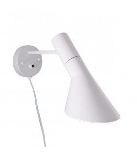 Lampada da parete moderna Volta bianca