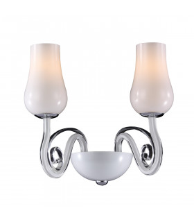 Modern wall lamp Lybra white