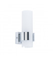 Applique murale pour salle de bains moderne Rosetta Chrome