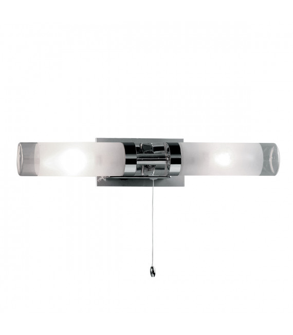 Applique da parete moderna per bagno Hook Chrome