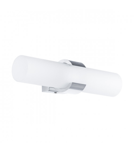 Rosetta Chrome Steel Modern Bathroom Wall Sconce