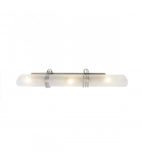 Caro Satin 3-Light Modern Bathroom Wall Sconce
