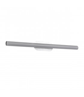 Carter Modern Bathroom Wall Sconce Brushed Silver