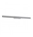 Carter Modern Bathroom Wall Sconce Brushed Silver