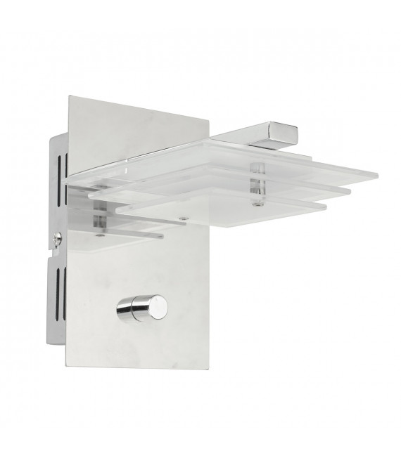 Rhino Chrome moderne Badezimmer Wandleuchte