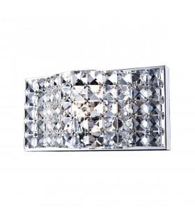 Scarve Chrome Modern Badezimmer Wandleuchte