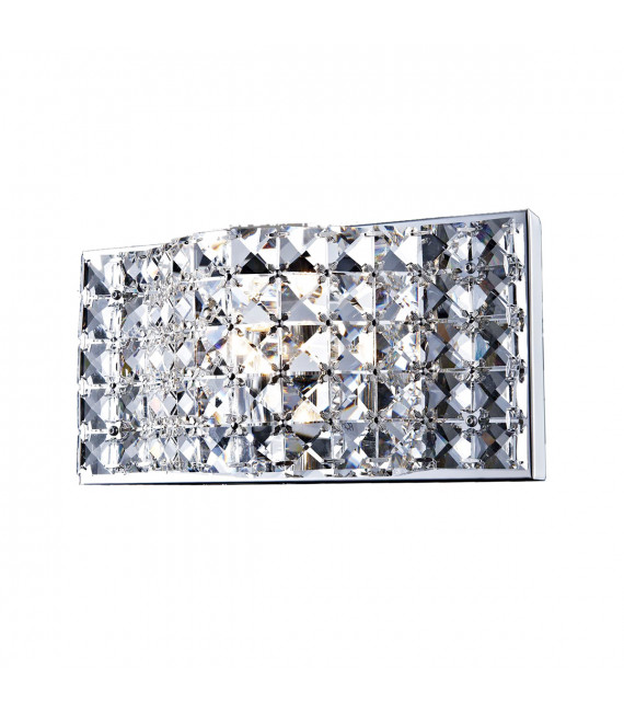 Scarve Chrome Modern Badezimmer Wandleuchte