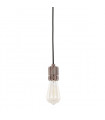 Casa Modern Hanging Socket Antique Bronze