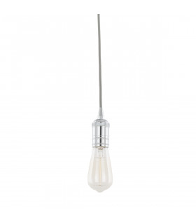 Moderne Hängelampe Atrium Chrome