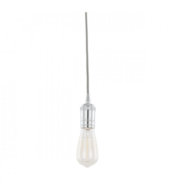 Atrium Chrome Modern Hanging Socket