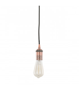 Lámpara colgante moderna Atrium Red cobre