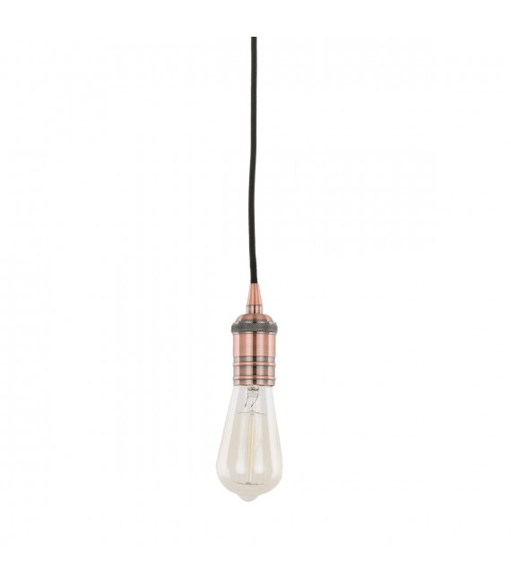 Lampada a sospensione moderna Atrium Rosso rame