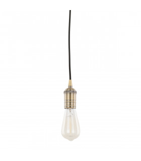 Douille suspendue moderne Atrium Bronze antique