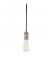Atrium Black Modern Hanging Socket