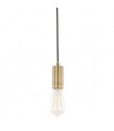 Moderna Antique Bronze Modern Hanging Socket