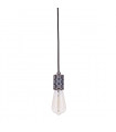 Douille suspendue moderne Millenia Noir
