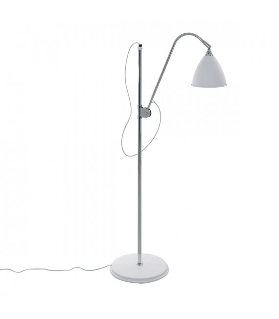 Classic floor lamp Evato white