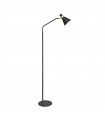 Industrial and retro floor lamp Biagio Matt black, gold