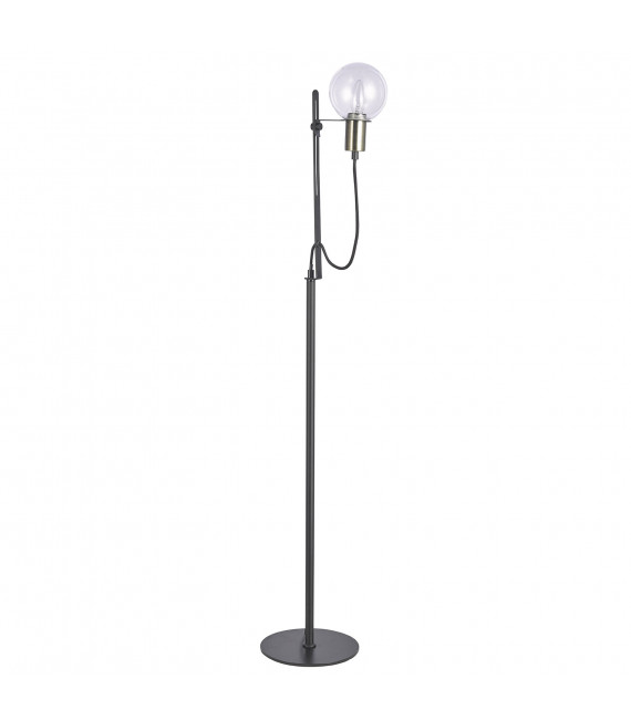 Lampadaire moderne Gianni Bronze antique, noir