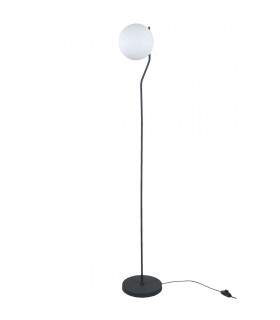 Lámpara de pie moderna Carimi Satin negro