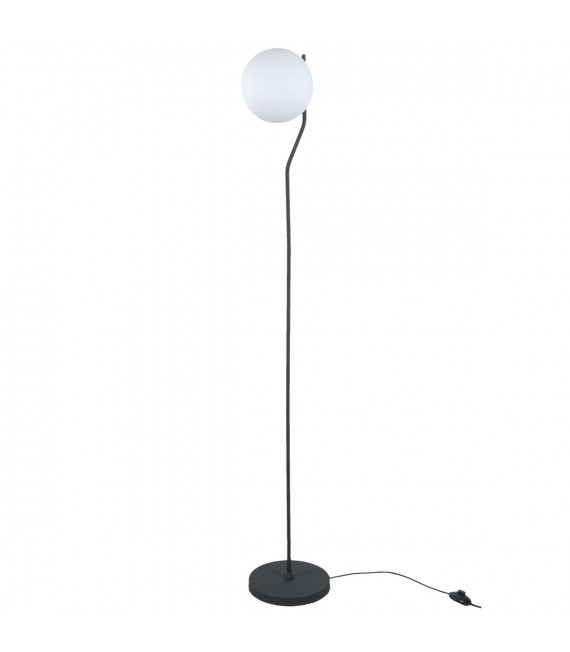 Lámpara de pie moderna Carimi Satin negro