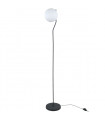 Lampadaire moderne Carimi Satin noir