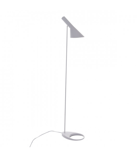 Lampadaire moderne Volta blanc